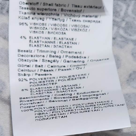 Venus Women's Dress Size Small Stunning Unique Faux Patchwork Leather Dress - Picture 7 of 7